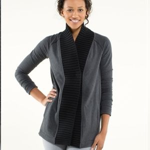 Lululemon Bliss Break Wrap Heathered Black / Black / Black